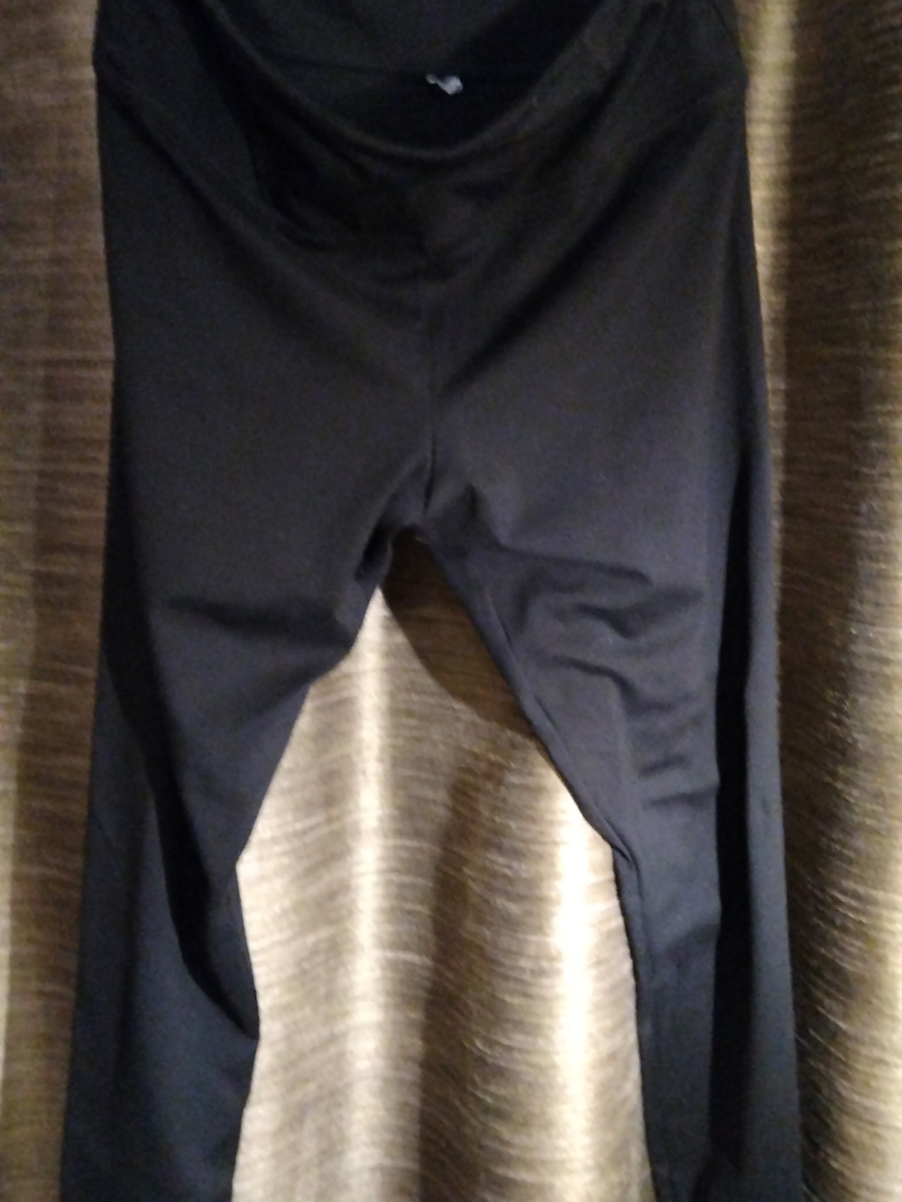 Black Stretch Leggings Unbranded As Tags Are Cut Off